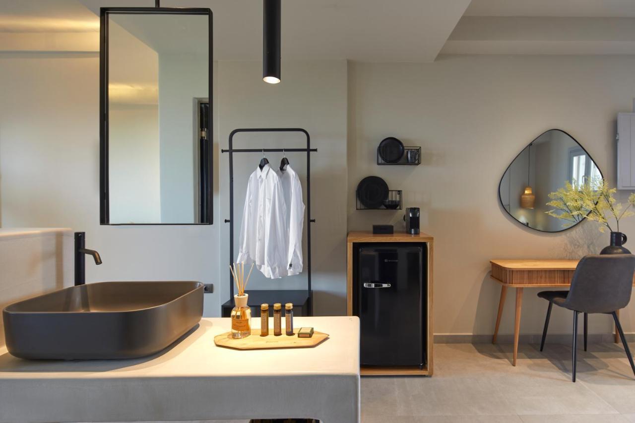 Mayu Suites Pyrgos Kallistis Bagian luar foto