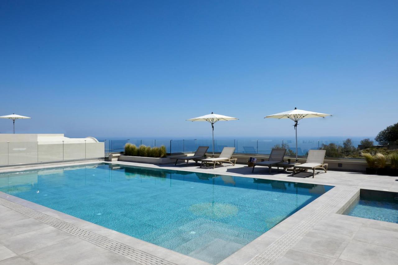 Mayu Suites Pyrgos Kallistis Bagian luar foto