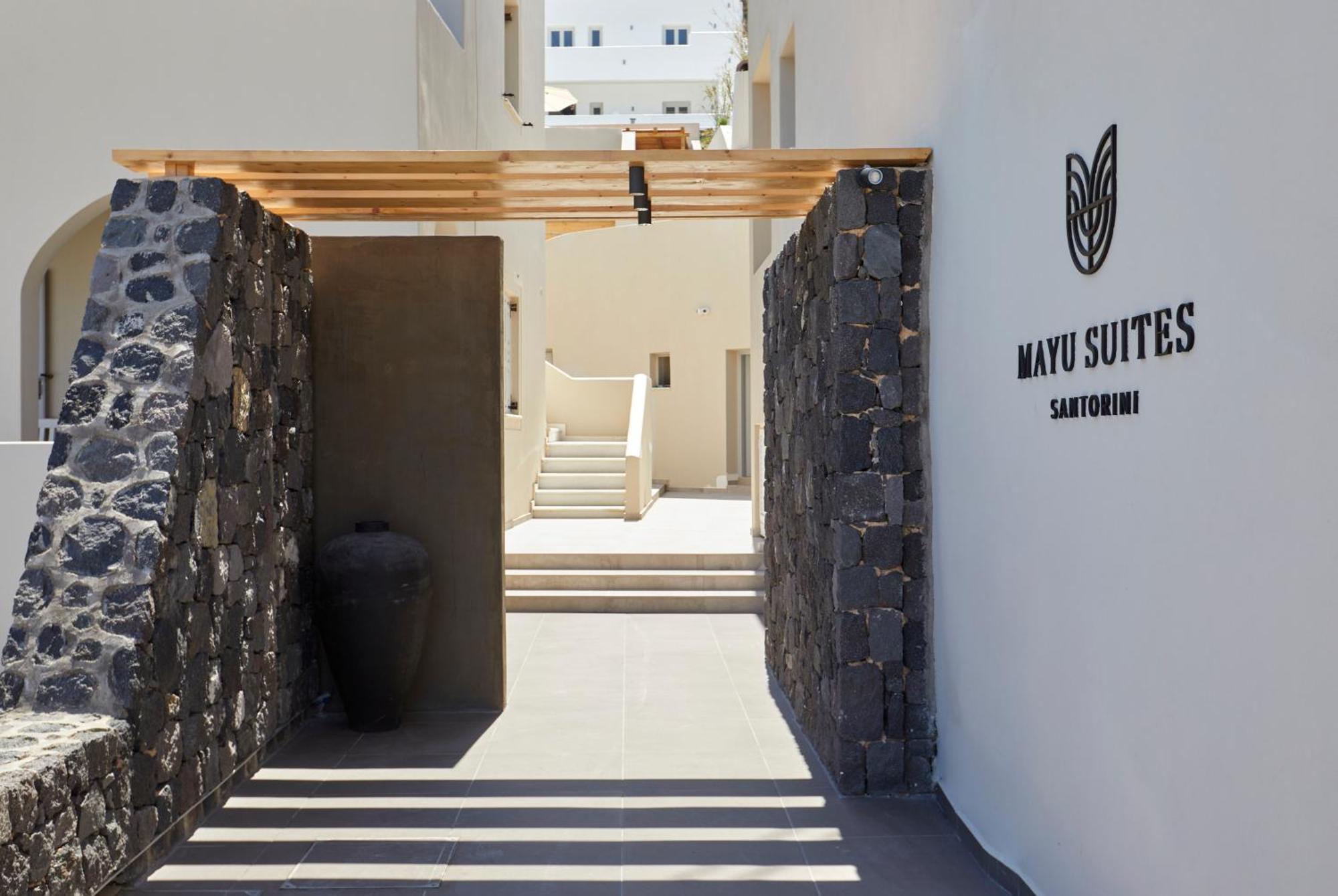 Mayu Suites Pyrgos Kallistis Bagian luar foto