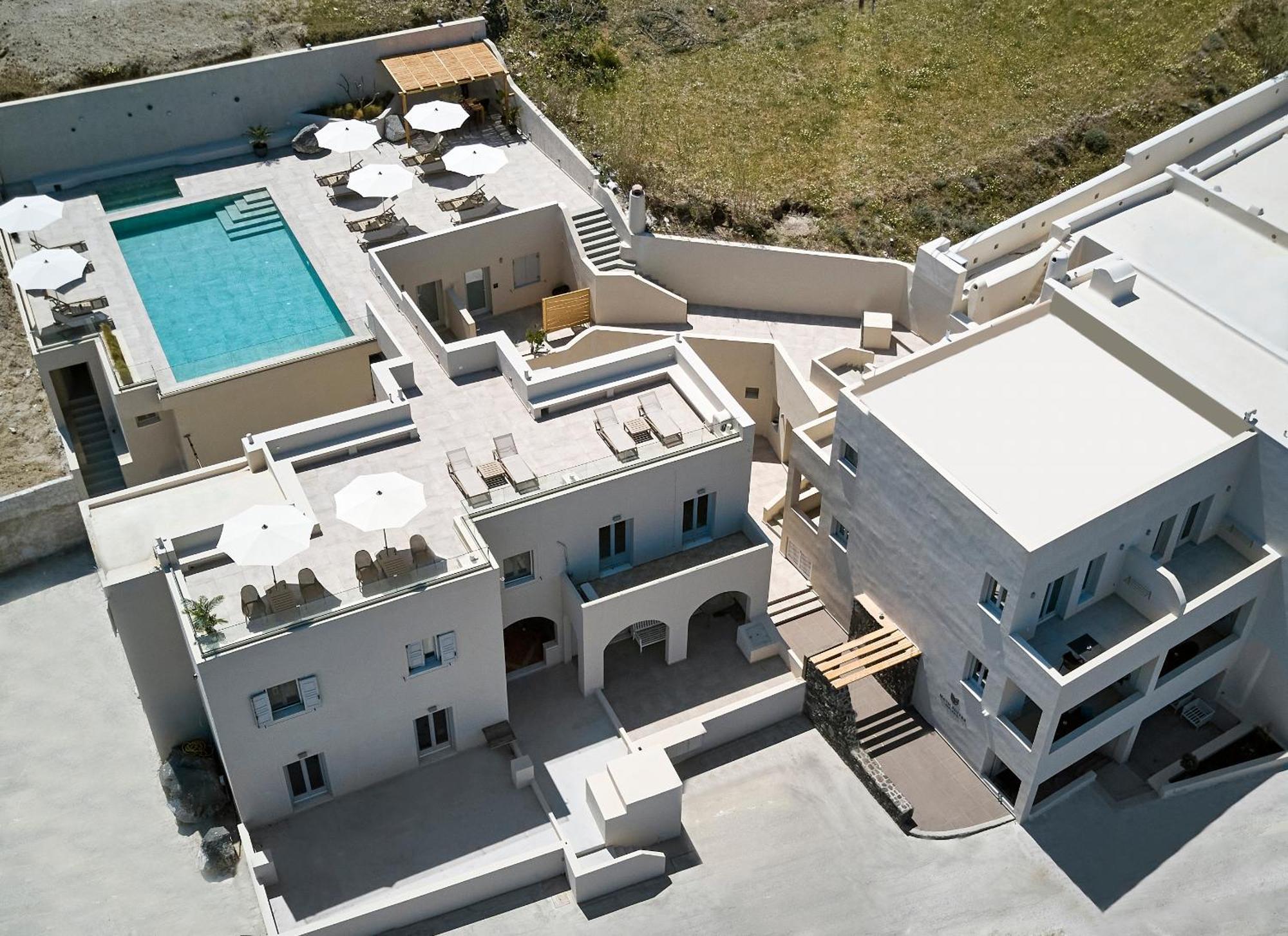 Mayu Suites Pyrgos Kallistis Bagian luar foto